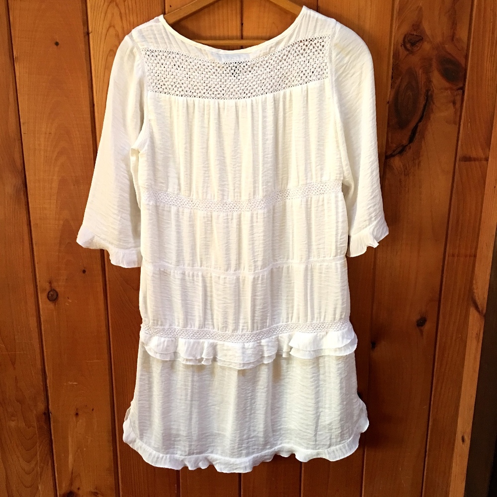 Who What Wear Ivory Dress